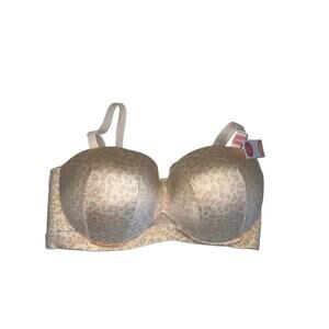 Cacique Lane Bryant Comfort Bliss Lightly Lined Convertible Strapless Bra 42DDD